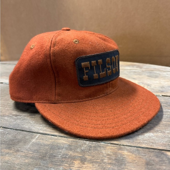 Filson x Ebbets Field Flannels Scarce 2019 Rust Patch Hat One Size - Picture 2 of 6